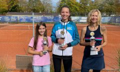 Spannende Finalspiele bei der Tennis Clubmeisterschaft des TSV Königsbrunn bei sonnigem Wetter