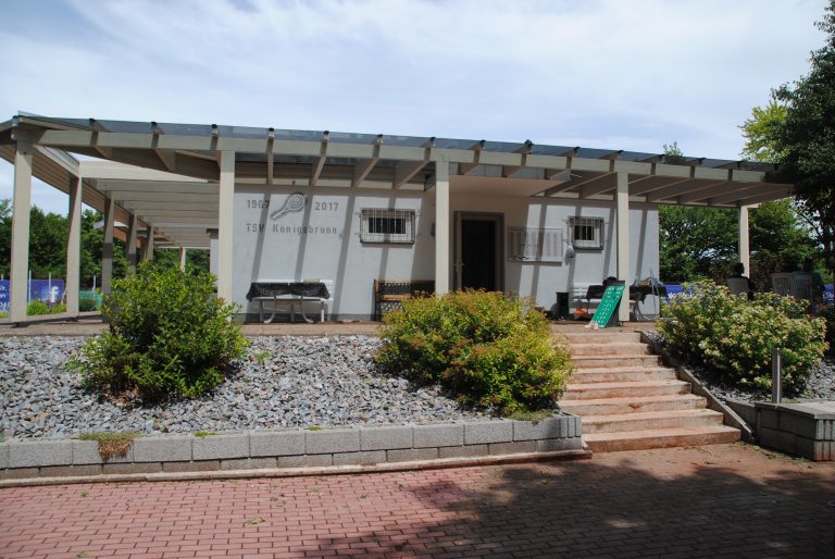 Vereinsheim - Eingang